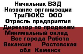 Начальник ВЭД › Название организации ­ ТриЛЮКС, ООО › Отрасль предприятия ­ Директор по продажам › Минимальный оклад ­ 1 - Все города Работа » Вакансии   . Ростовская обл.,Каменск-Шахтинский г.